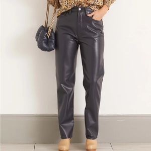 NWOT Agolde Recycled Leather Pants
